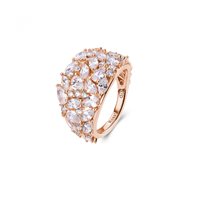 Anello Rosato Donna Gemma in Argento Zirconia RZGE49C - RZGE49B